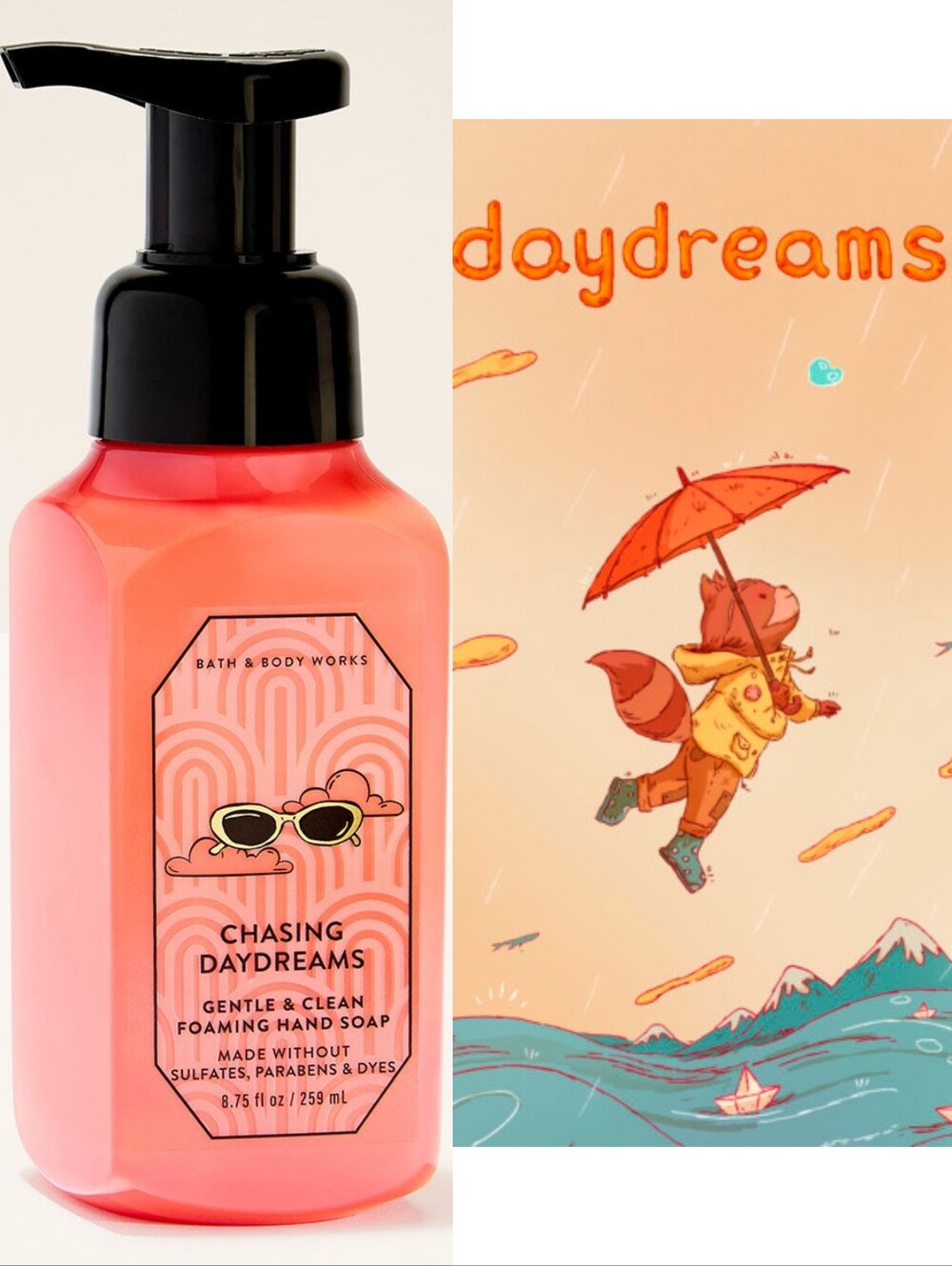 Bath & Body Works Chasing Daydreams Gentle Foaming Hand Soap 8oz New RARE